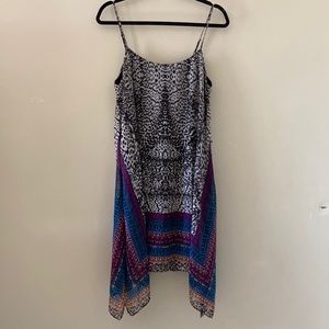 Multi print dress